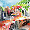 Della Femina - painting anacapri