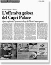 Corriere del Mezzogiorno - L�offensiva golosa del Capri Palace
