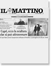 Il Mattino - Capri, ecco la scultura che si pu� attraversare