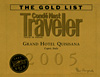 Cond� Nast Traveller - Cond� Nast Traveller - The Gold List 2005