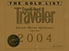 Cond� Nast Traveller - The Gold List 2004