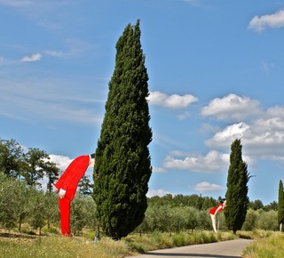 The Chianti Sculpture Park in Pievasciata Hotel