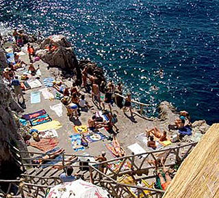 The Rocky Beach of Gradola Hotel