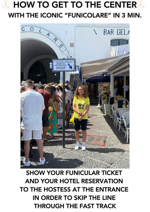 How to get to Villa Brunella when in Capri