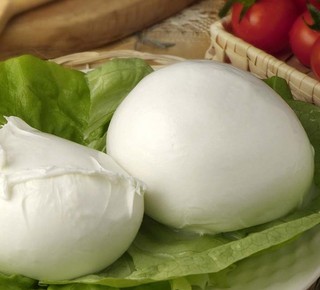 Freshly produced buffalo mozzarella Hotel