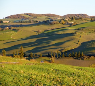 Punto panoramico vicino Monticchiello Hotel