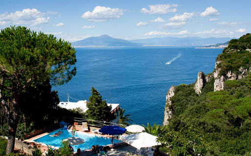 Villa Carolina House rental Capri